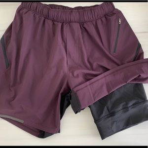 Luluelmon Men’s Pace Breaker Short Deep Zinfandel